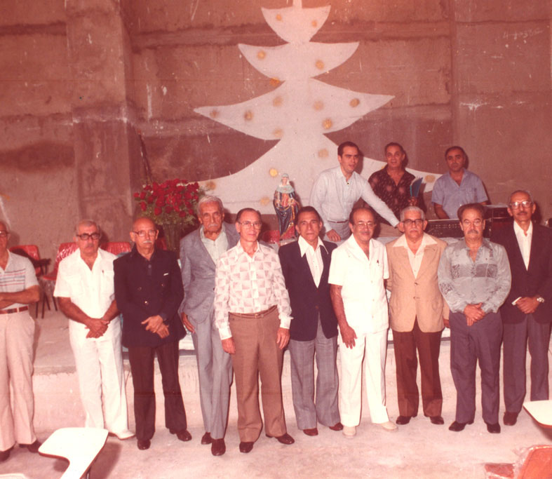 Ex-presidentes da ABO-RJ (foto do incio da dcada de 1980))